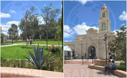 Así es el enorme templo que abrió sus puertas en SLP: jardines y arte barroco reciben a visitantes
