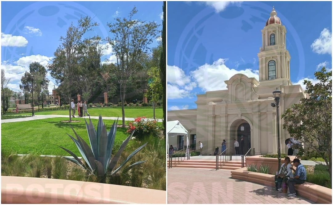 Nueva templo de SLP abre sus puertas al público en general. Fotos: Jazmín Ramírez