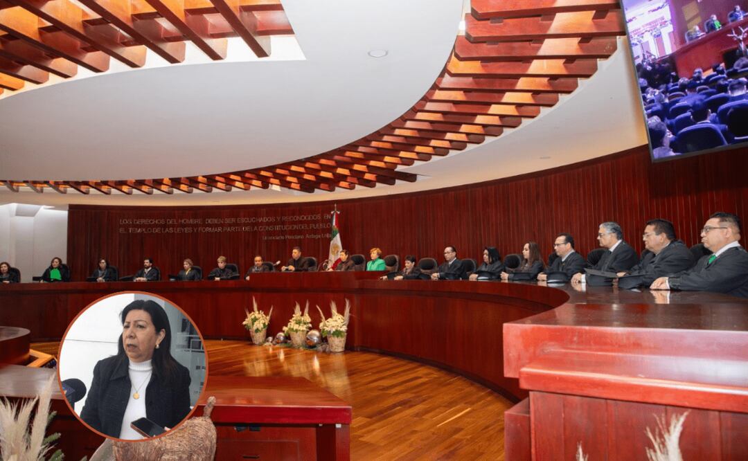 Este lunes se aceptó la renuncia de la magistrada María Manuela García Cázares como presidenta del Supremo Tribunal de Justicia del Estado. Foto: Especial