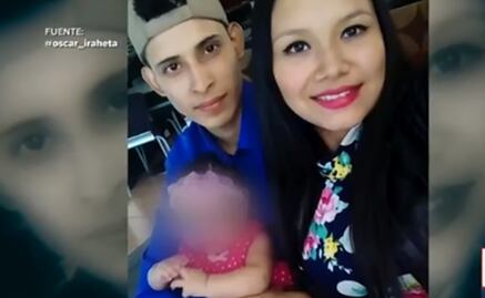 "¿Dónde está mi esposo?", gritaba mujer de migrante ahogado con su bebé en Río Bravo