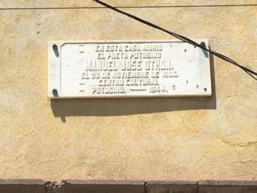 Ponen a la venta casa en la que habitó y falleció el poeta Manuel José Othón en SLP