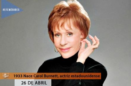 Efemérides 26 de abril