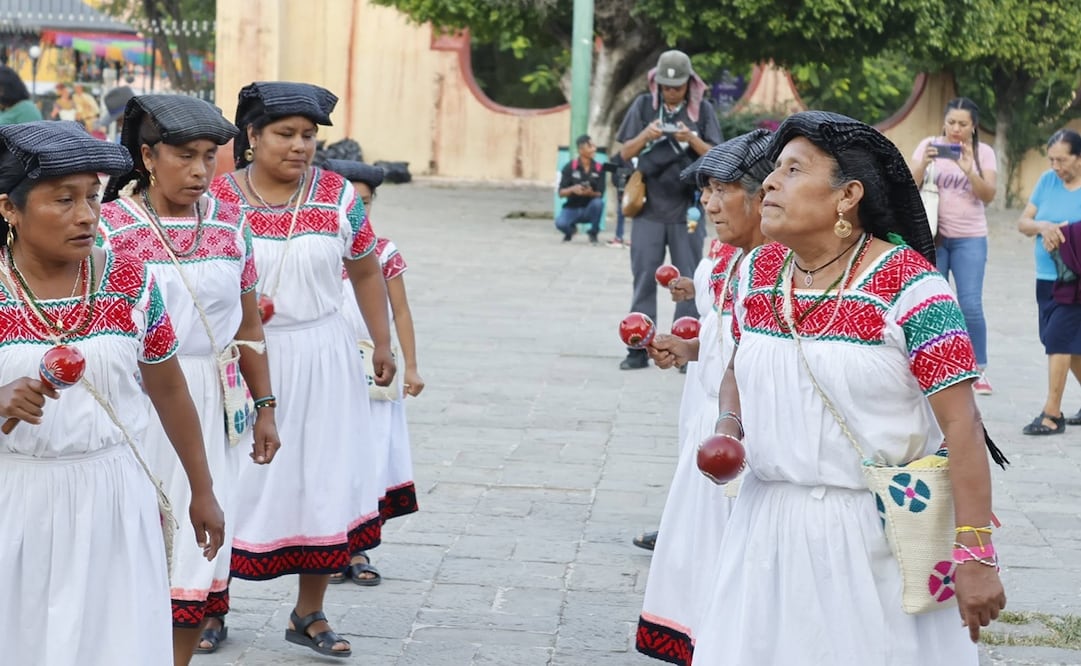 Danza de las Inditas en la Huasteca. Foto: FB@Secretaría de Cultura de Hidalgo