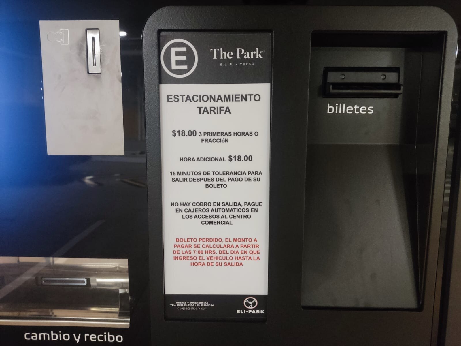 Pese a Ley, centro comercial The Park comienza a cobrar estacionamiento en SLP