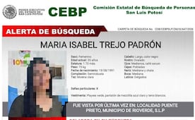 Hallan muerta a María Isabel Trejo, reportada como desaparecida en Rioverde, SLP