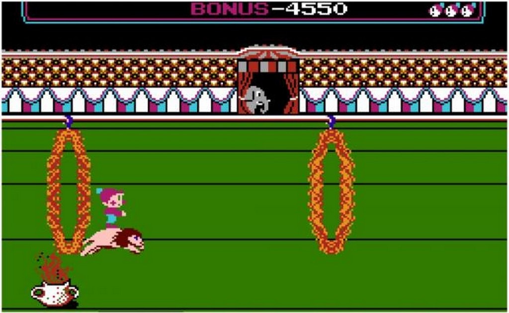 Revive la nostalgia con Circus Charlie