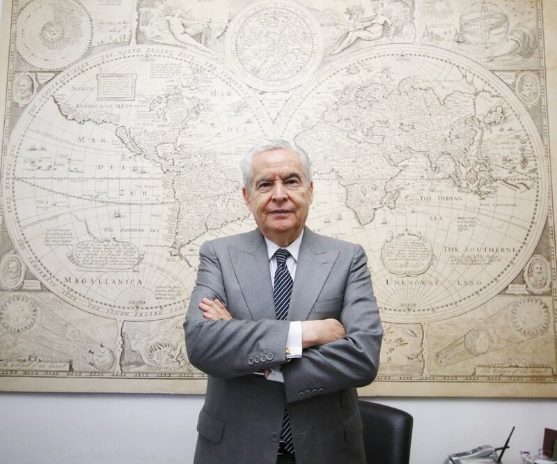 Alfonso Zárate Flores, presidente del Grupo Consultor Interdisciplinario (GCI). Foto/CARLOS MEJÍA. EL UNIVERSAL