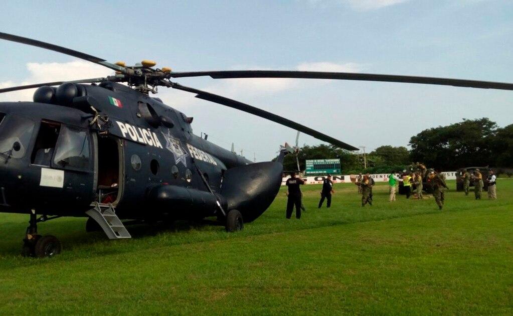 Policía Federal se da tiempo para exhibir Blackhawk