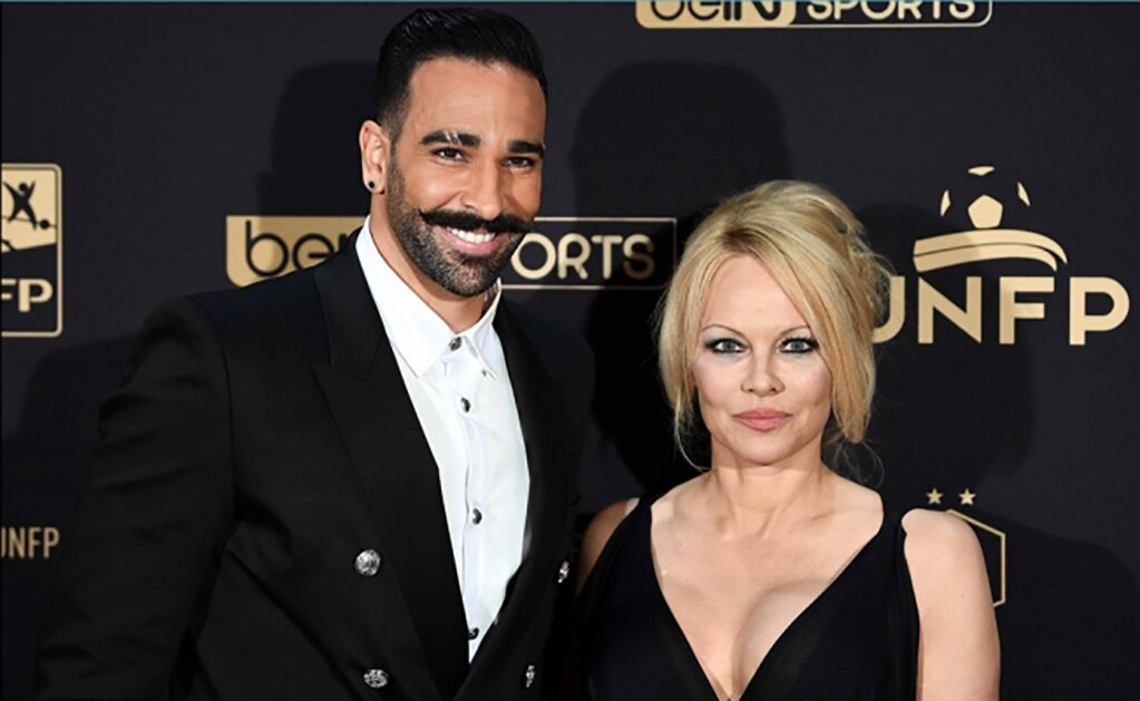 Pamela Anderson rompe con Adil Rami por infidelidad