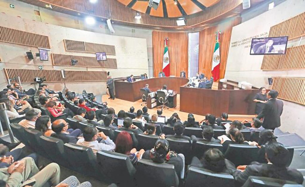 Sesión del TEPJF. Foto: Archivo/El Universal