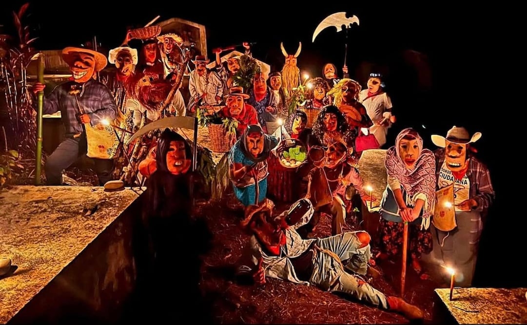 Foto: Fb @Comparsa La Tradicional de Matlapa
