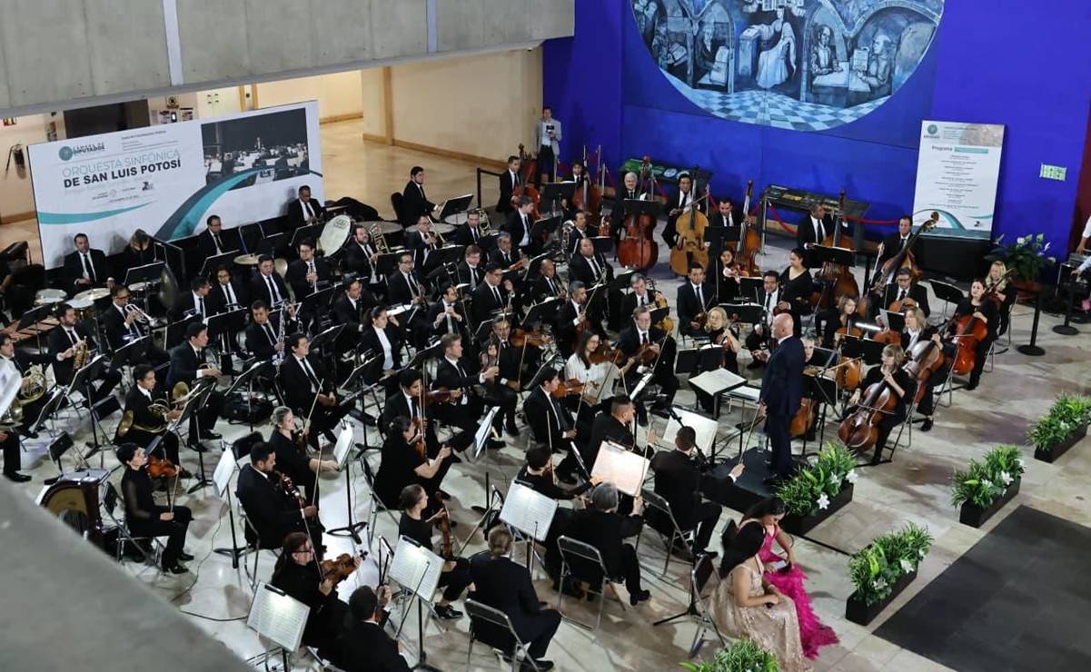 FOTOS: Orquesta Sinfónica de SLP deslumbra en la Cámara de Diputados y proyecta la cultura potosina