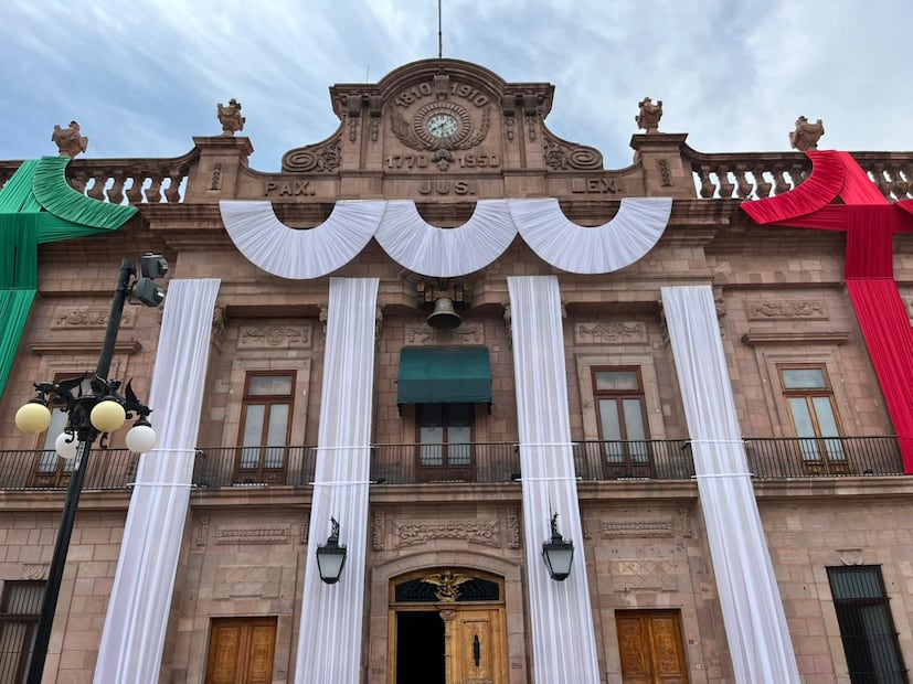 Palacio de Gobierno de San Luis Potosí. Foto: EL UNIVERSAL