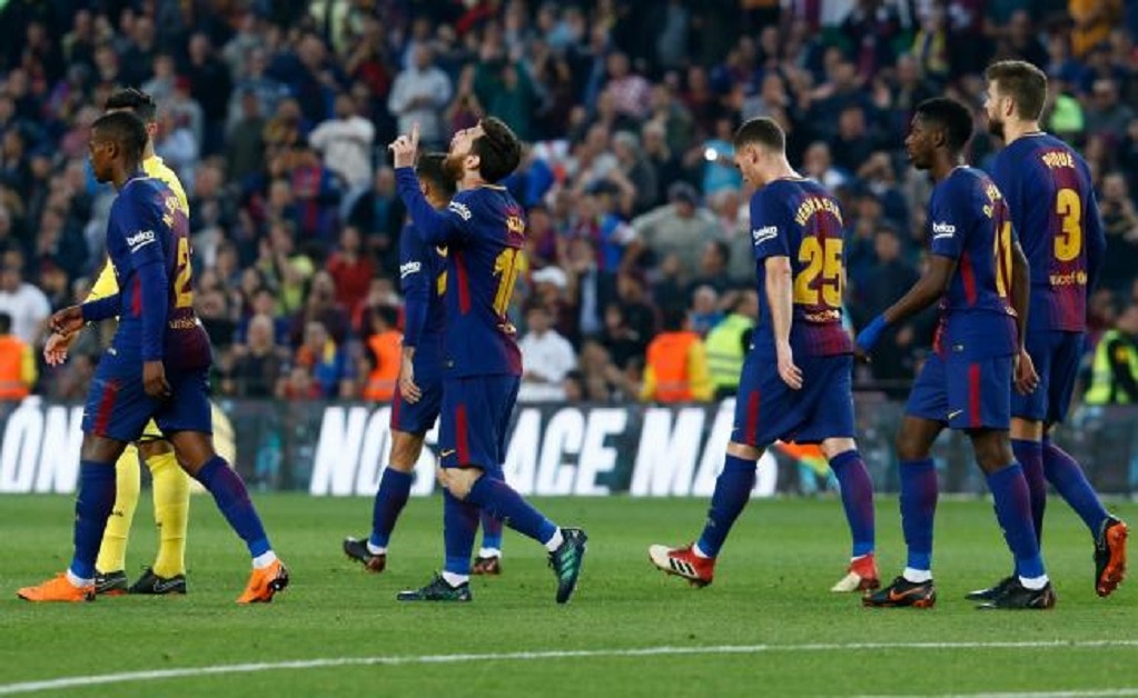 Barcelona aplasta al Villarreal