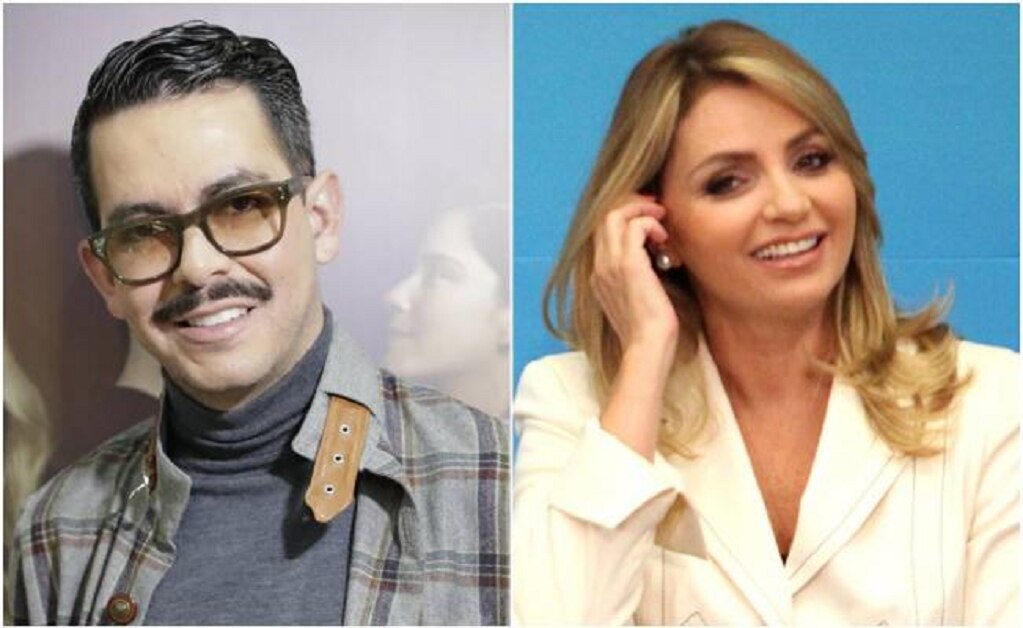 Manolo Caro y Angélica Rivera. Foto: Archivo EL UNIVERSAL