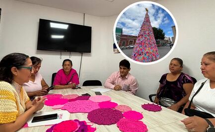 ¡Ya huele a Navidad! Lanzan convocatoria para crear el árbol navideño de crochet en la capital de SLP
