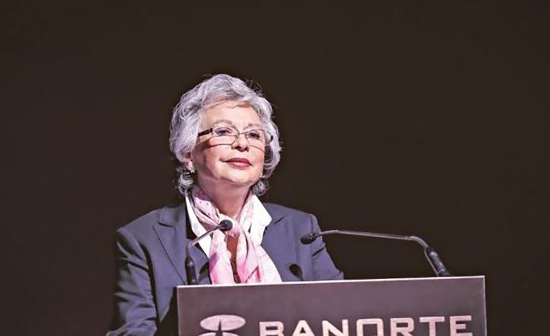 Olga Sánchez Cordero, próxima secretaria de Gobernación, aseveró que “despenalización no es legalización”, durante el Foro Banorte 2018 (JUAN CARLOS REYES. EL UNIVERSAL)