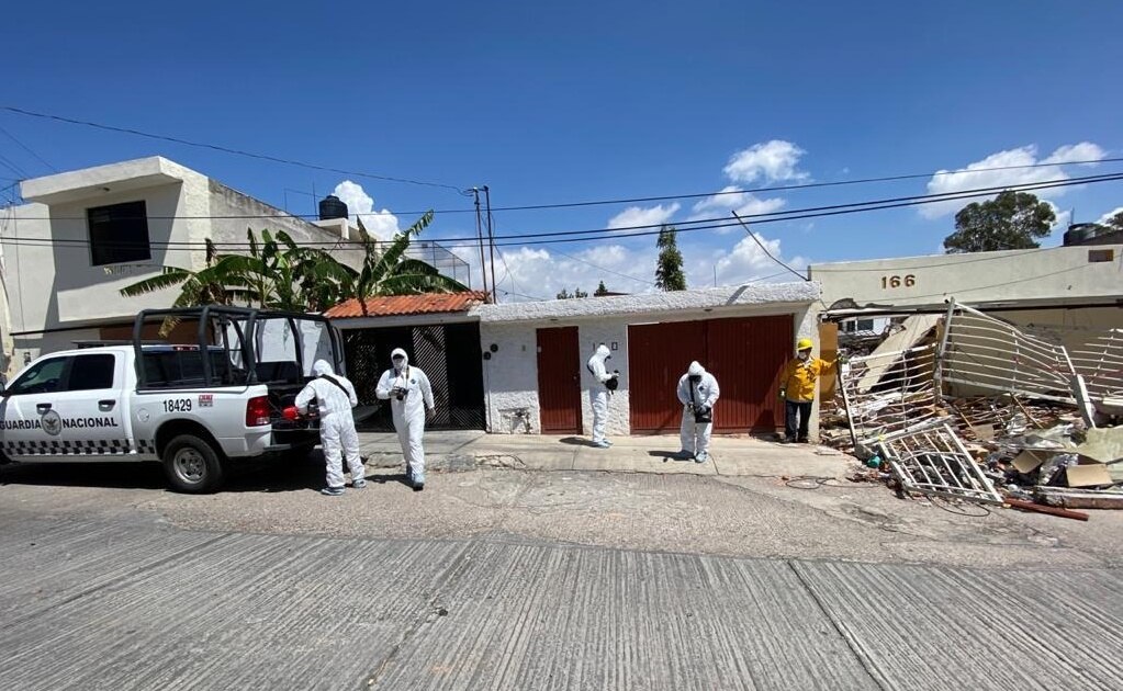 Fiscalía de SLP mantiene indagatorias por explosión en una casa de Lomas