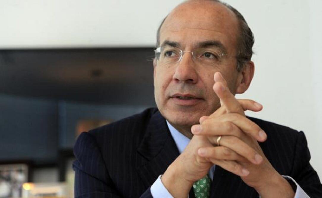 Ex presidente Felipe Calderón. Foto: Archivo/EL UNIVERSAL