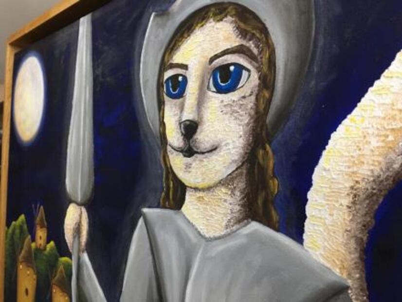 Humanismo felino y arte sacro: propuesta de la joven artista Sara Montserrat