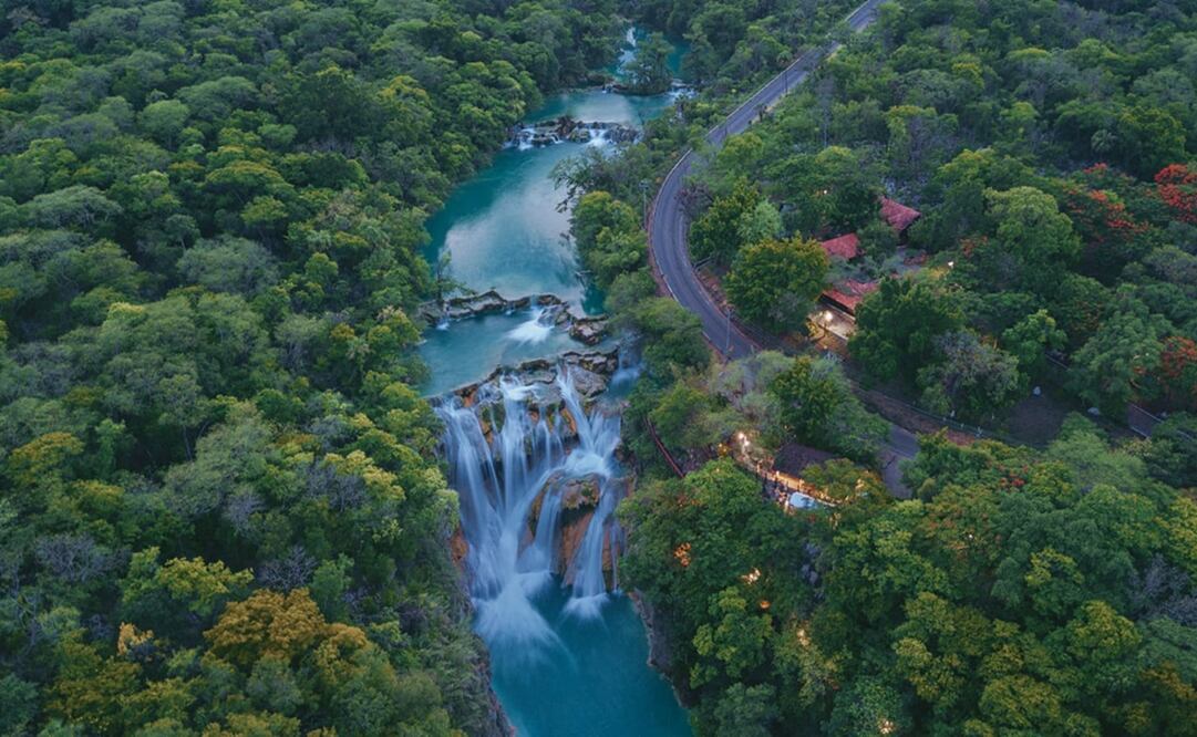 Cascadas y saltos de la Huasteca potosina. Foto: Especial