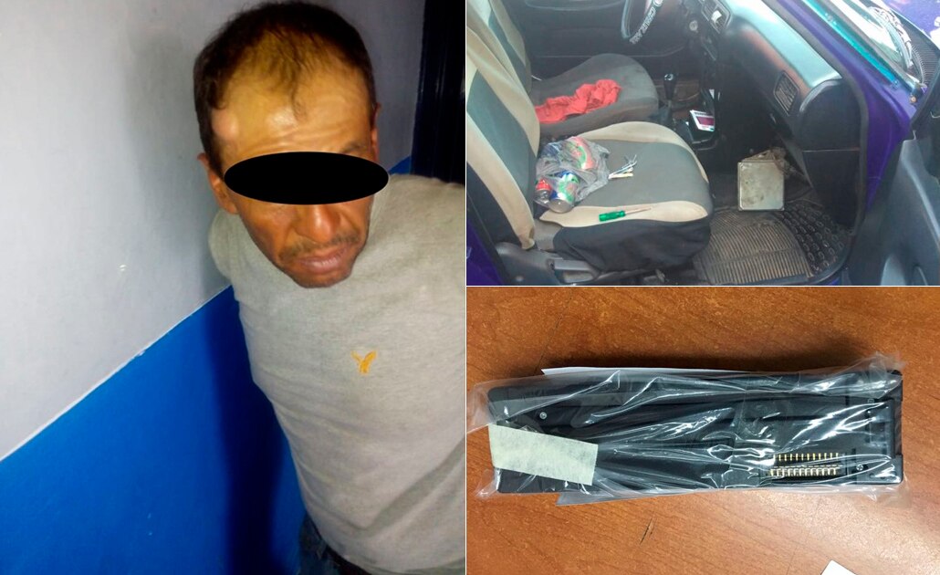 Detienen a hombre por robo a vehículo