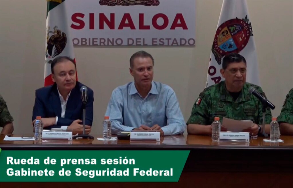 "Formalmente no hubo una detención", afirma Luis Cresencio Sandoval sobre Ovidio Guzmán