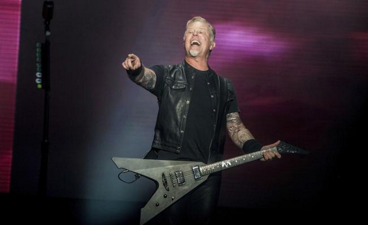 James Hetfield. Foto: Archivo El Universal