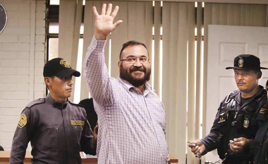 Javier Duarte, exgobernador de Veracruz