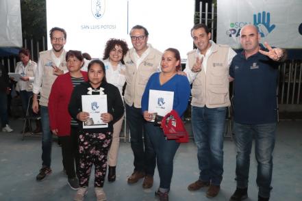 Gobierno municipal entrega 257 apoyos sociales del programa “En son de paz”