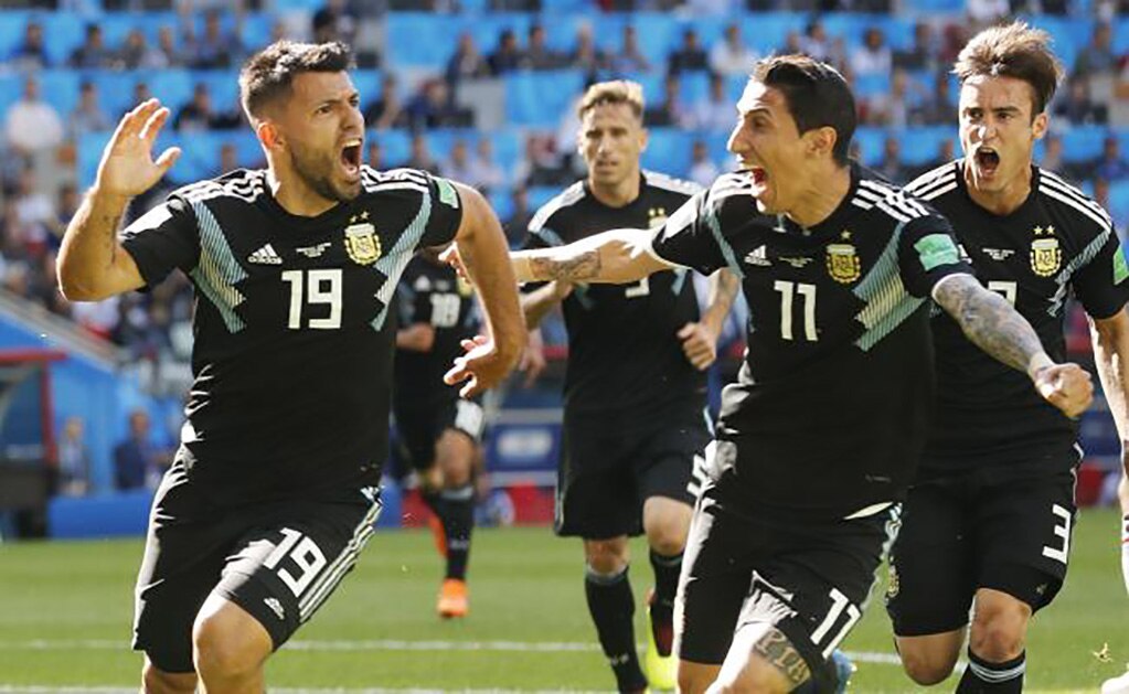 El golazo del Kun Agüero vs Islandia