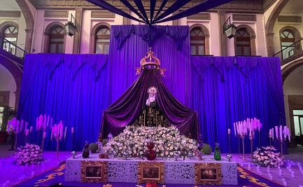Instalan Altar de Dolores en Palacio de Gobierno de SLP; esencia de tradición y simbolismo de Semana Santa