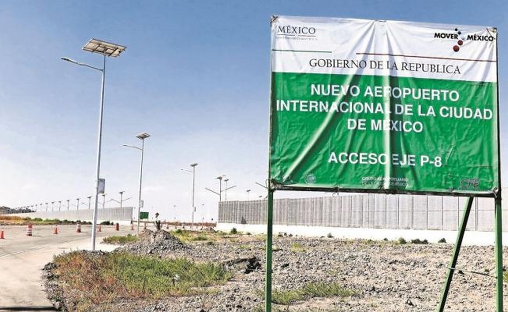 La construcción del aeropuerto de Texcoco