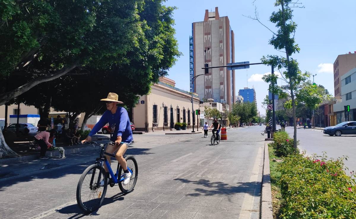 Diversión dominical, así pasan las familias potosinas su domingo en la Ciclovía de Carranza