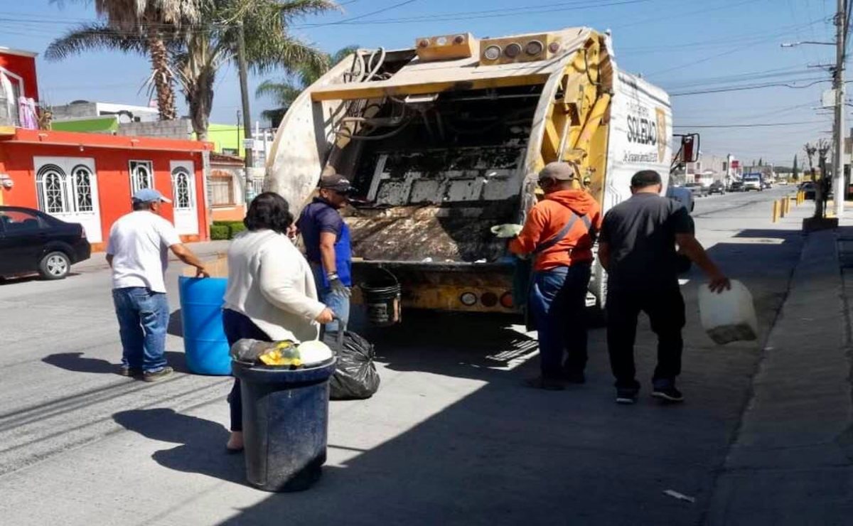 Capta en municipio de Soledad 30 toneladas más de basura por festejos navideños