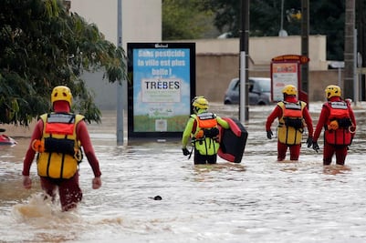 Inundaciones en Francia dejan al menos 10 muertos