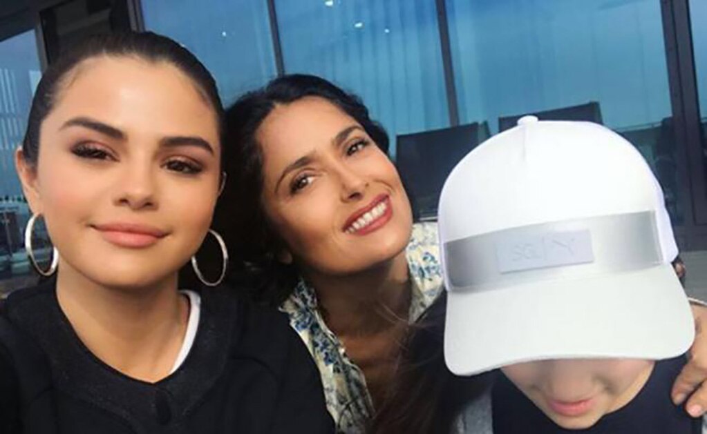 Salma Hayek pasa el día con Selena Gomez
