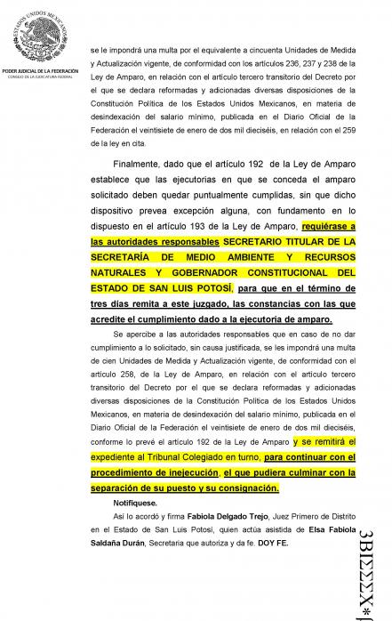 Por calidad de aire en SLP, apercibe juzgado a Segam y Semarnat