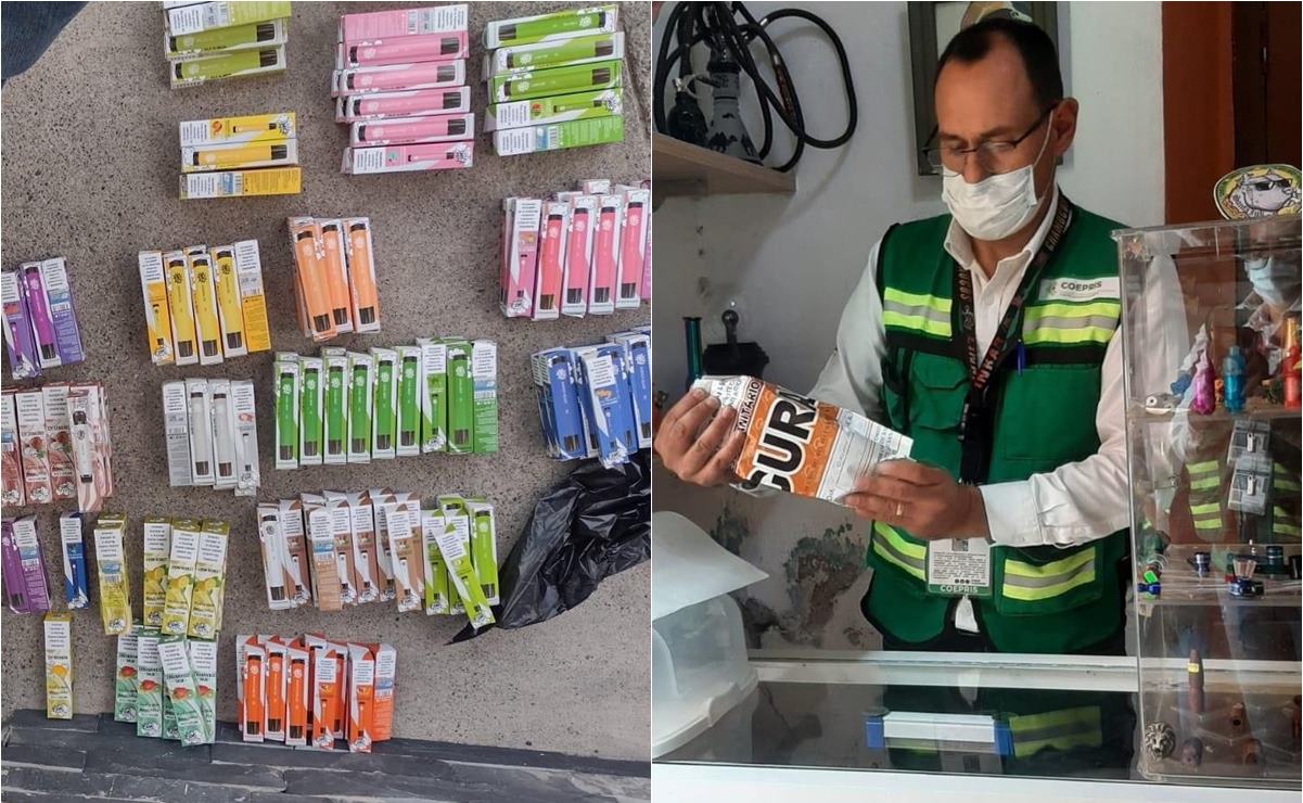 Al menos 15 comercios se han amparado para continuar venta de vapeadores en SLP. Foto: Especial