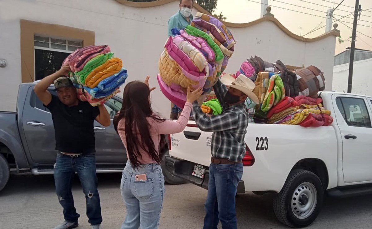 DIF entrega apoyo a familias afectadas por incendio en Villa de Guadalupe