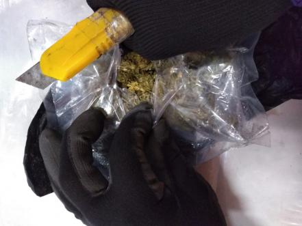 Aseguran droga en aeropuerto Ponciano Arriaga