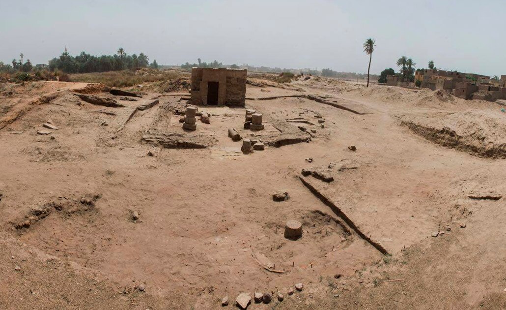 Hallan en Egipto restos de santuario dedicado al dios Osiris