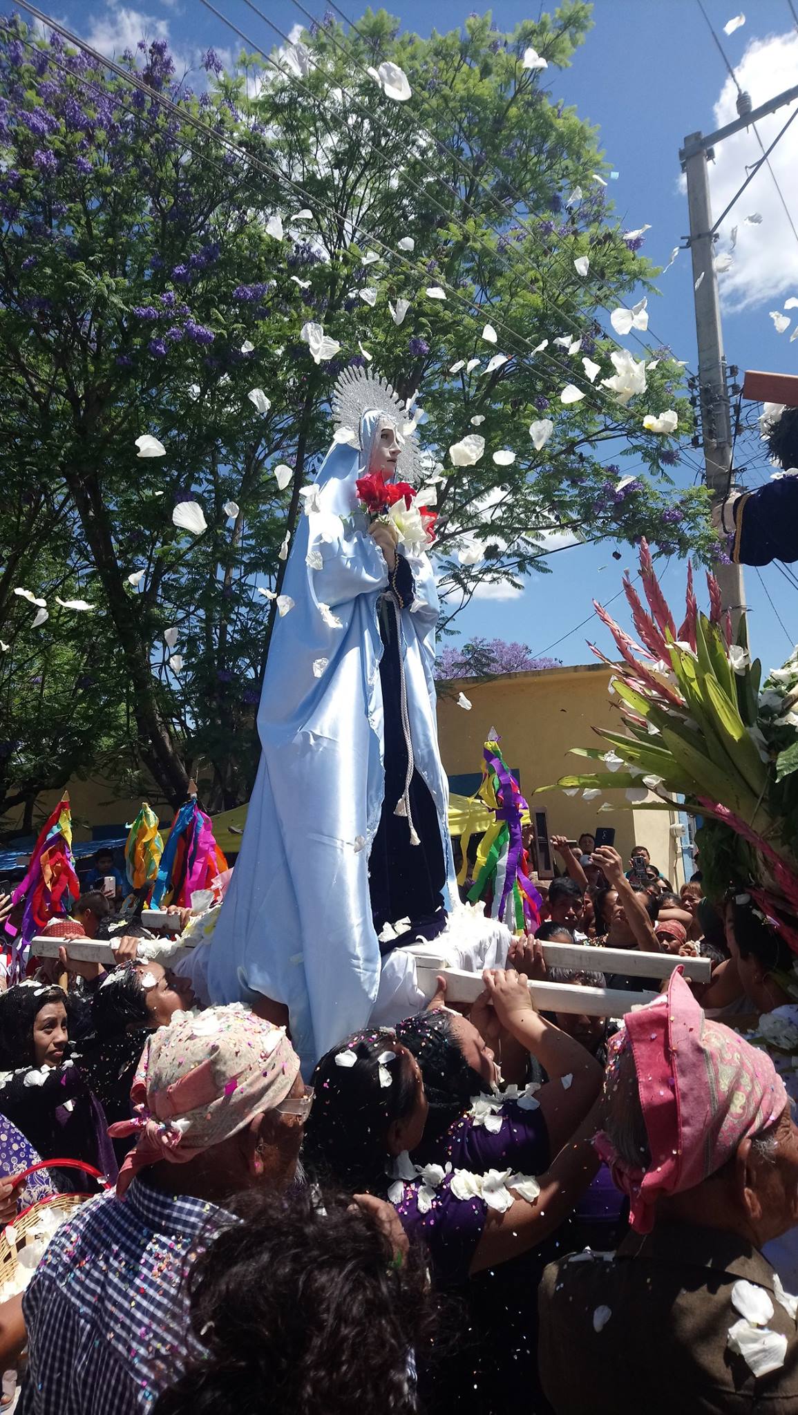 Semana Santa en Santa María del Río, SLP. Foto: Especial