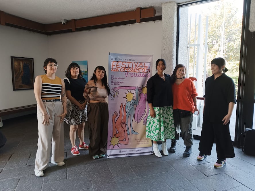Rumbo al 8M: Regresa a SLP el “Festival Creadoras Visuales” en el IPBA. Foto:  Xochiquetzal Rangel