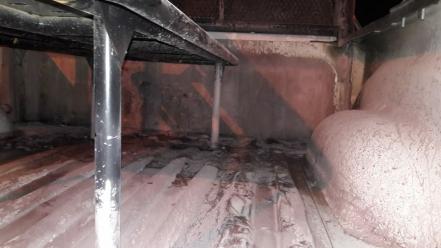 Lanzan bomba molotov a patrulla