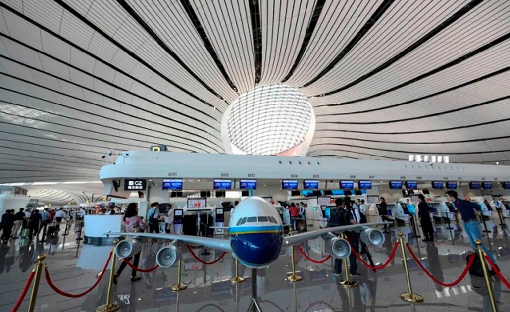 Pekín inaugura "sueño chino", un nuevo aeropuerto ultramoderno