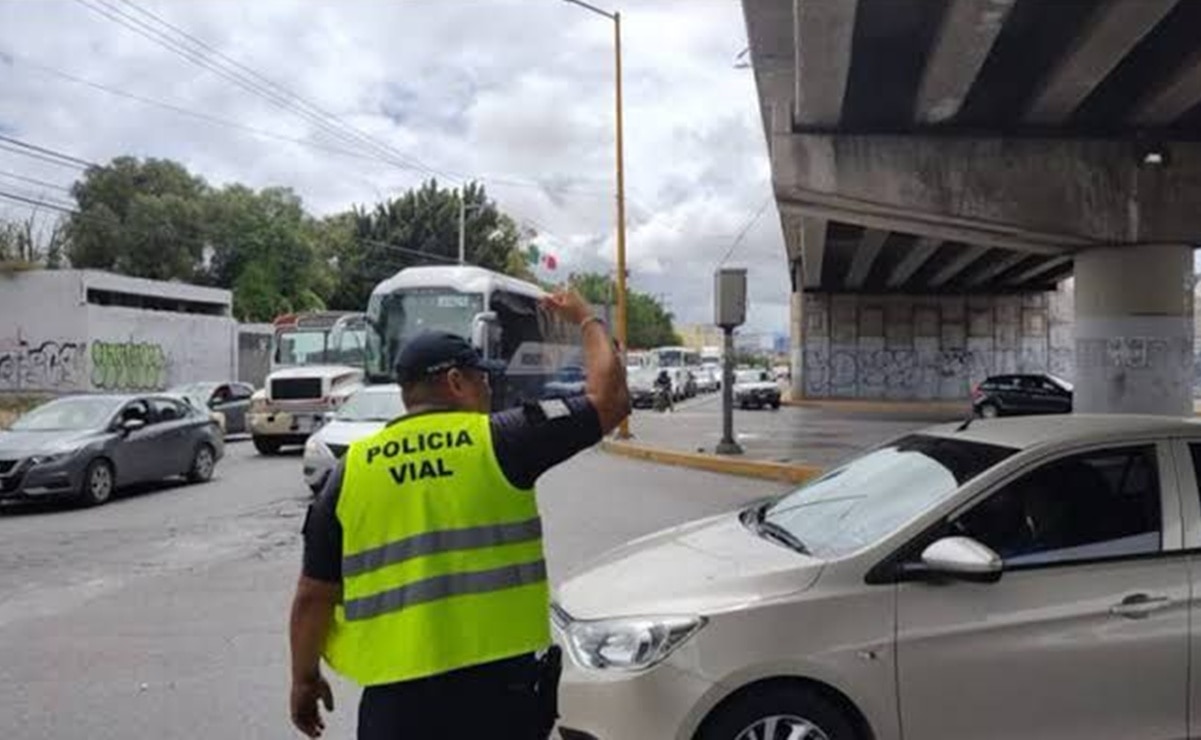 El titular de la Dirección de Seguridad Vial reiteró las rutas alternas que se implementan. Foto: Especial