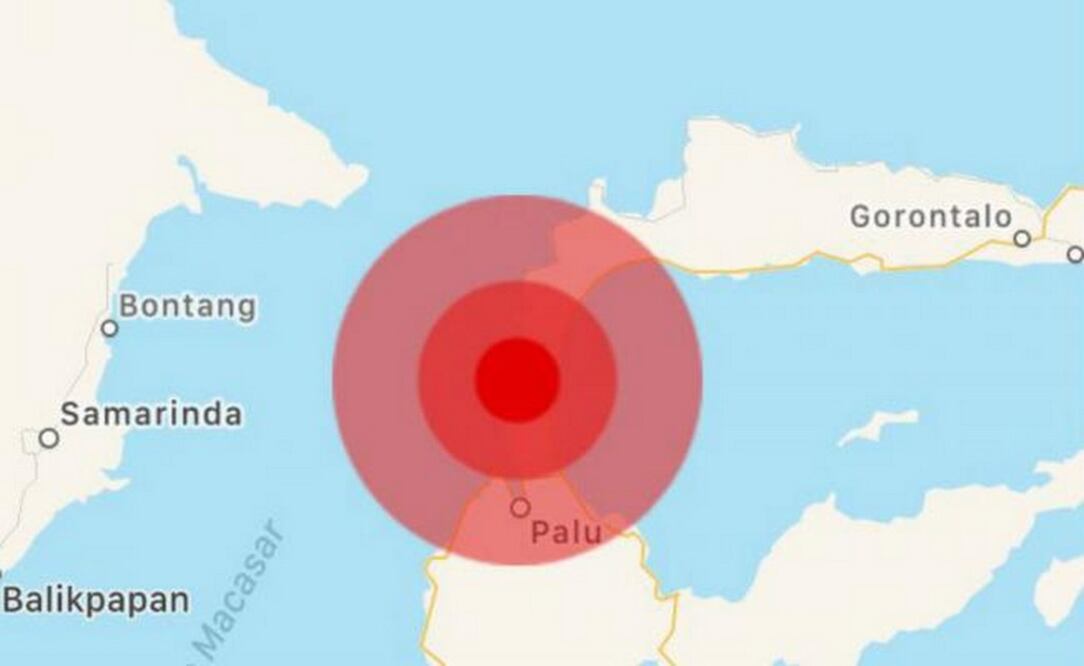 Varios muertos dejó un terremoto de 7.5 grados y un tsunami en Indonesia. FOTO: ESPECIAL