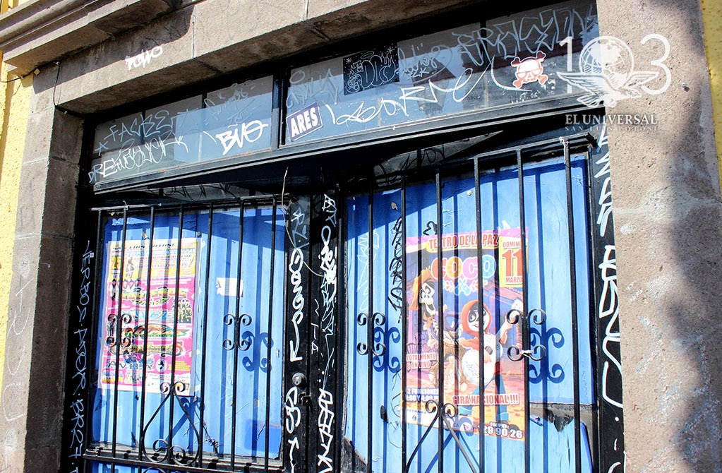 Graffiti, principal problema en fachadas e inmuebles del Centro Histórico: INAH