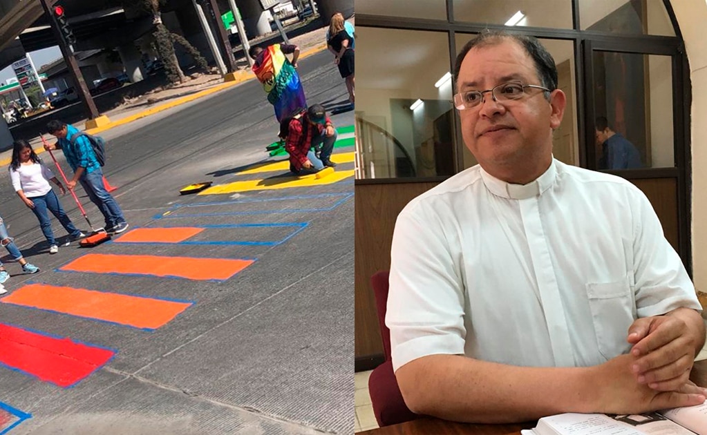 Colores peatonales no son arcoíris, refuta iglesia católica